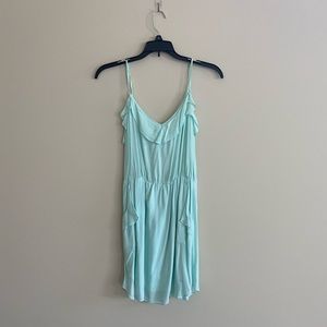Light teal summer dress